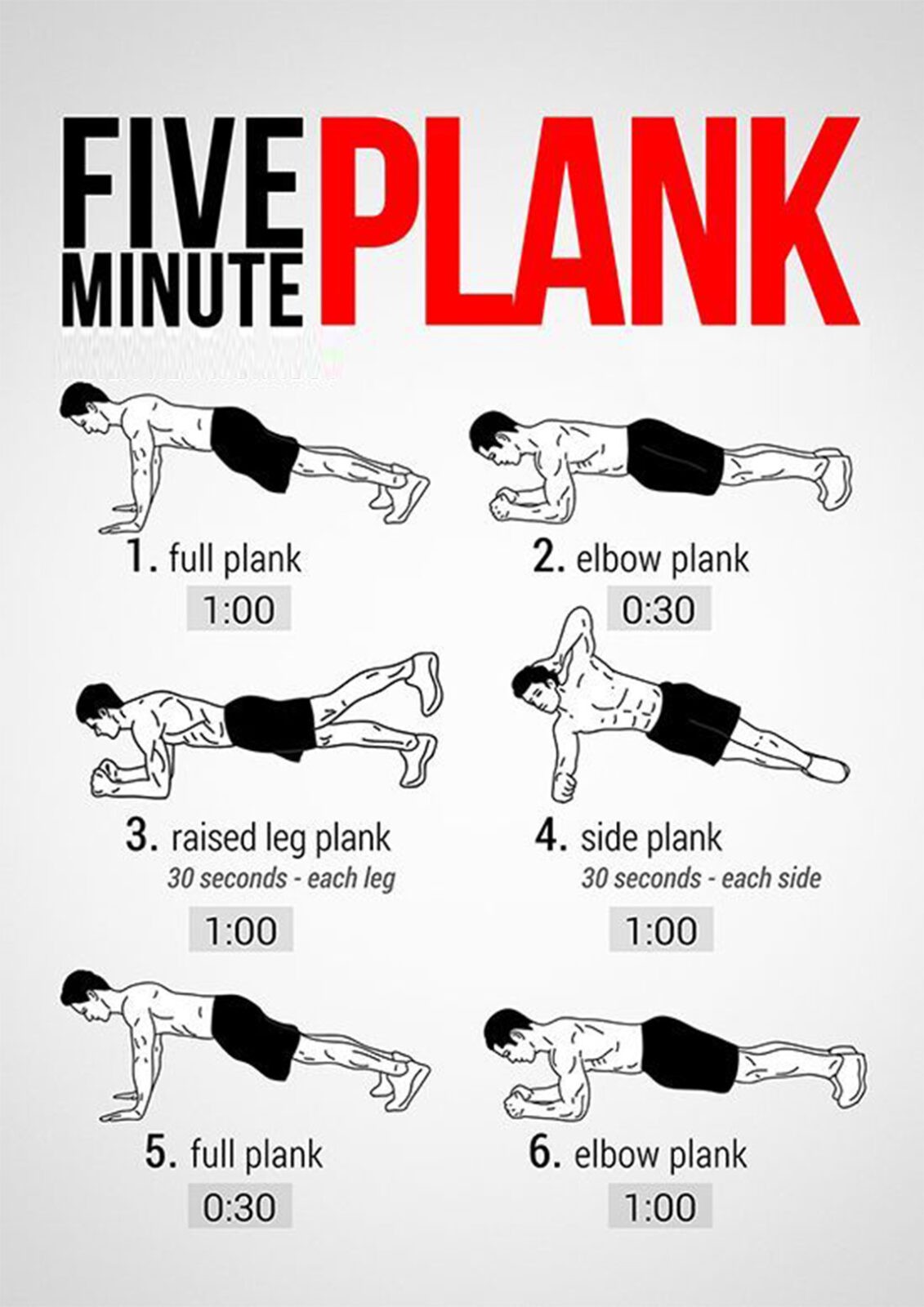 plank egzersizi